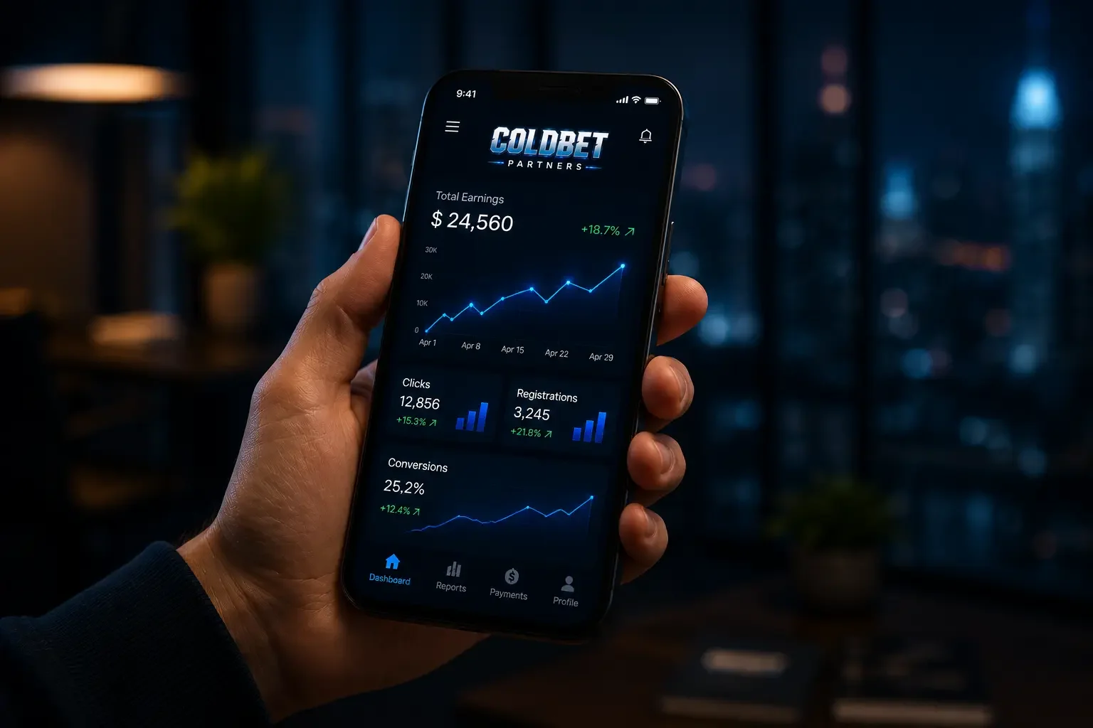 Why use the Coldbet Partners app