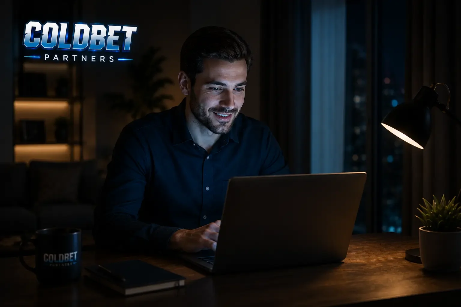 Coldbet Partners login to affiliate dashboard